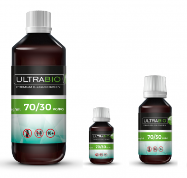 Ultrabio Basis 70 VG/30 PG Liquid 100 ml bis 10 Liter