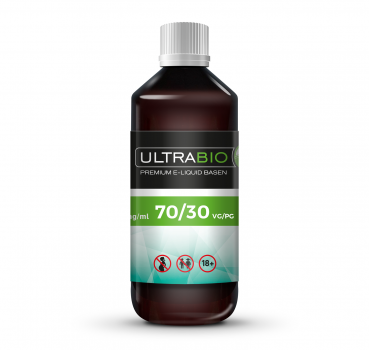 Ultrabio Basis 70 VG/30 PG Liquid 100 ml bis 10 Liter