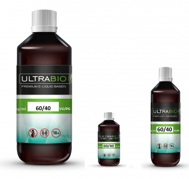 Ultrabio Basis 60 VG/40 PG Liquid 100 ml bis 10 Liter
