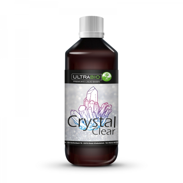 Ultrabio Crystal Clear Basis 70 VG/30 PG Liquid 100 ml bis 1 Liter